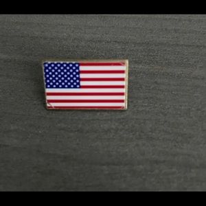 FLAG PIN TIE TACK